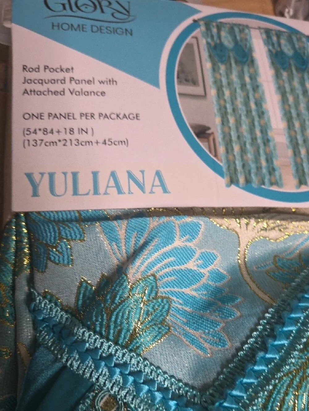 glory home design yuliana jacquard